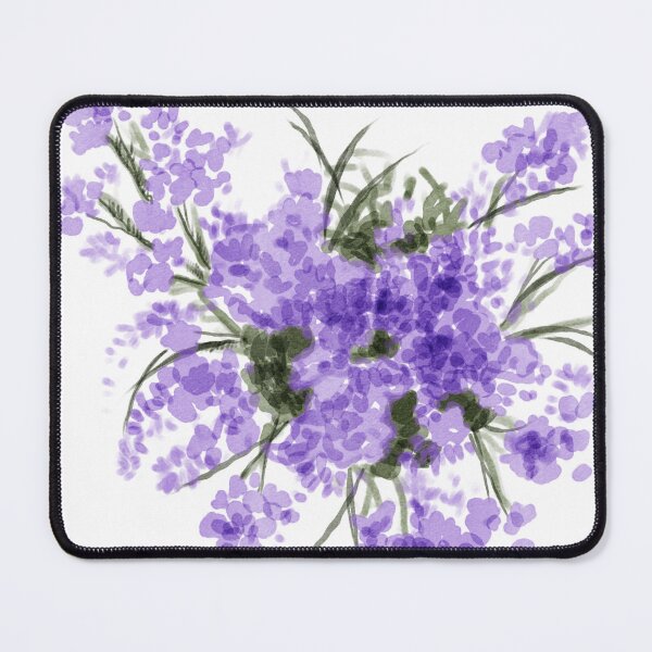Item preview, Blooming Purple Flower Bush Top-Down Landscape Symbol designed and sold by zanaxxer.