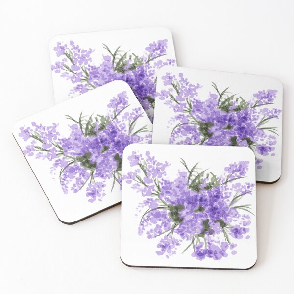 Item preview, Blooming Purple Flower Bush Top-Down Landscape Symbol designed and sold by zanaxxer.