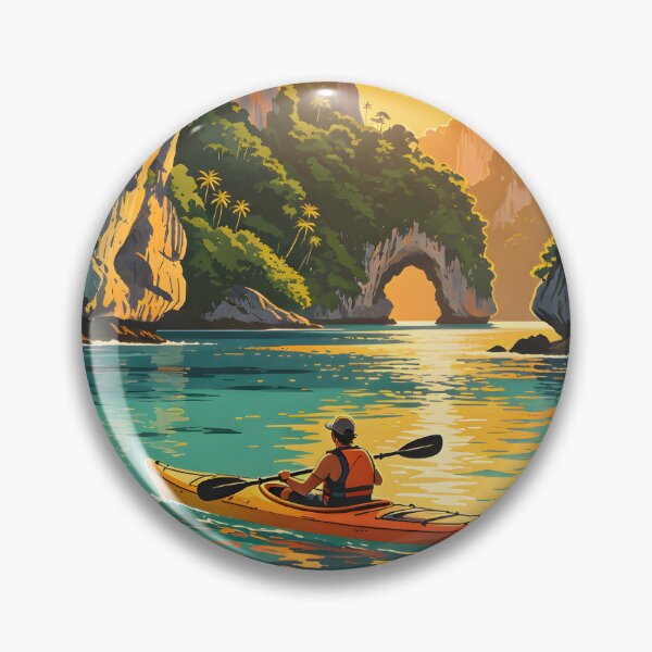 Item preview, Thailand Kayak Adventures – Retro Sunset Series designed and sold by Spirit of Siam.