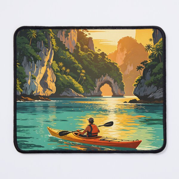Item preview, Thailand Kayak Adventures – Retro Sunset Series designed and sold by Spirit of Siam.