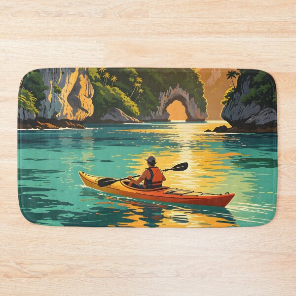 Item preview, Thailand Kayak Adventures – Retro Sunset Series designed and sold by Spirit of Siam.