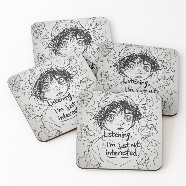 Item preview, I’m Listening… Just Not Interested Teen Attitude designed and sold by GooGoblin.