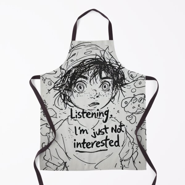 Item preview, I’m Listening… Just Not Interested Teen Attitude designed and sold by GooGoblin.
