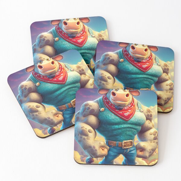 Item preview, Powerful Bull Character in Vibrant Artwork Style designed and sold by Artessie.