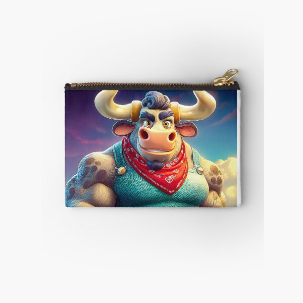 Item preview, Powerful Bull Character in Vibrant Artwork Style designed and sold by Artessie.