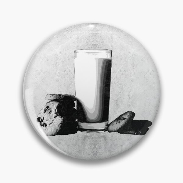 Item preview, Glass of Milk With Chocolate Chip Cookies designed and sold by Ghoul Enterprises.
