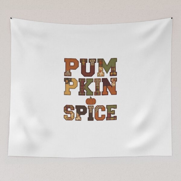 Item preview, Pumpkin Spice Patchwork Fall Autumn Thanksgiving Cute Pumpkin T-Shirt designed and sold by StickerNestYou.