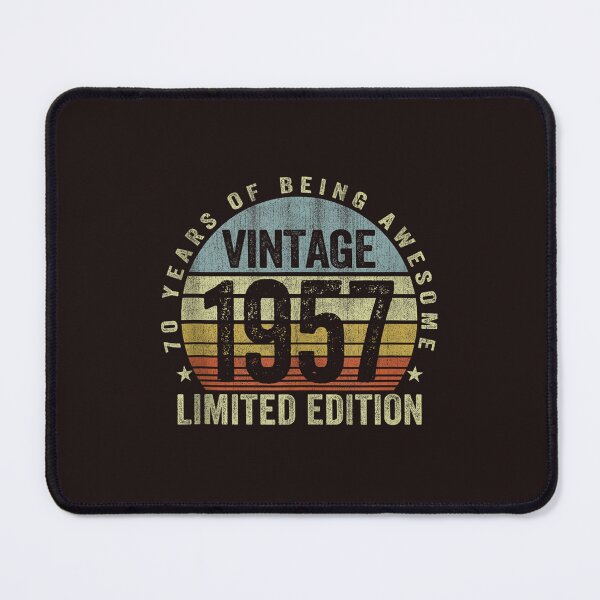 Item preview, 70 Years of Being Awesome Vintage 1957 Limited Edition Birthday Design designed and sold by mari-kayden.