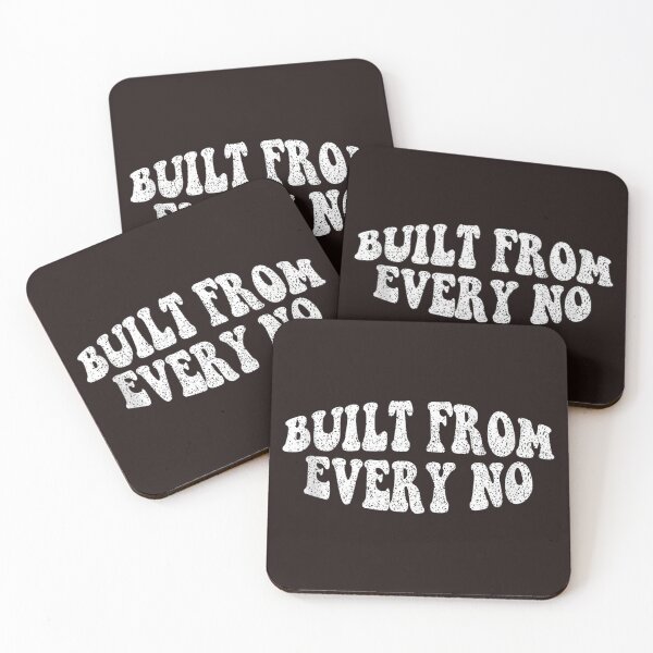 Item preview, Built From Every No Motivational Quote Vintage Inspirational Design designed and sold by mari-kayden.