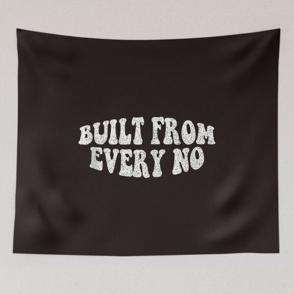 Item preview, Built From Every No Motivational Quote Vintage Inspirational Design designed and sold by mari-kayden.