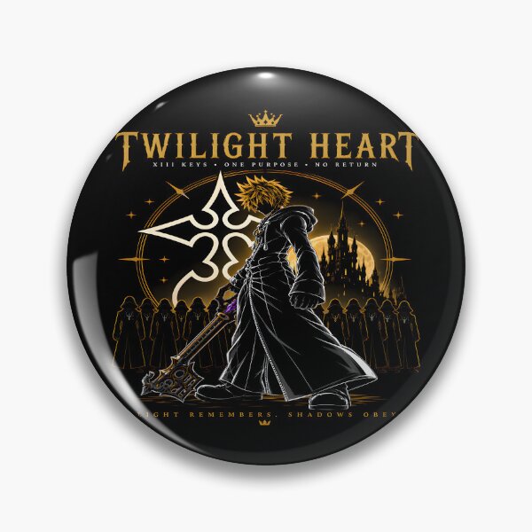 Item preview,  Twilight Heart -XIII Keys -Dark Coat Organization Design designed and sold by TTdesigns123.