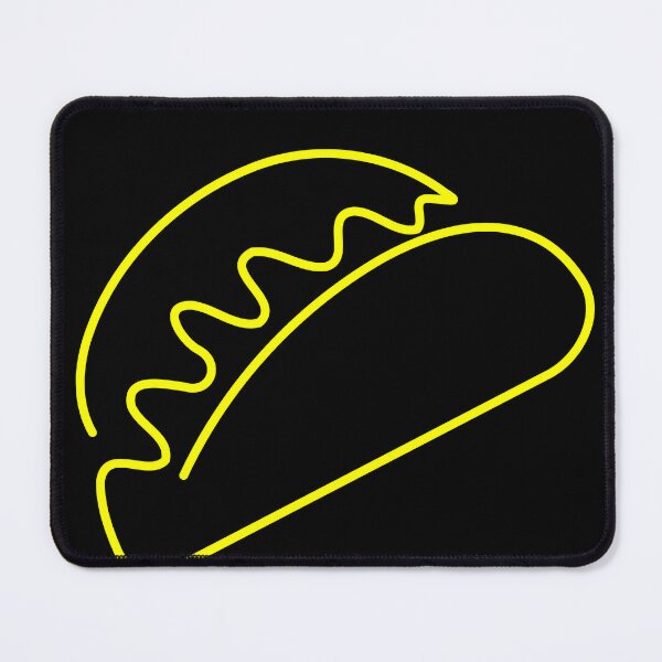Item preview, Yellow monoline taco icon designed and sold by gittype.