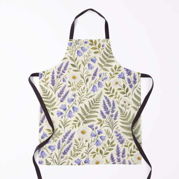 Item preview, Lavender Wildflower Seamless Pattern designed and sold by Thanat Pattern Studio.