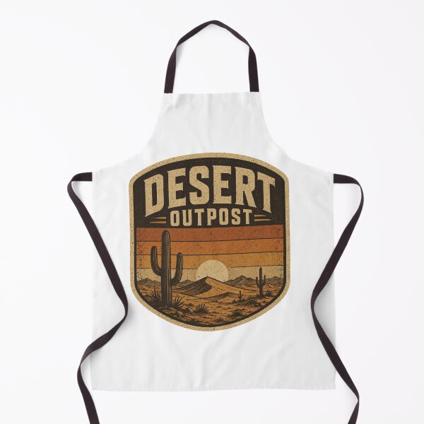 Item preview, Desert Outpost Vintage Travel Patch Tee designed and sold by Vexorask.
