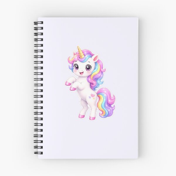 Item preview, Unicorn Kawaii cartoon designed and sold by BackgroundND.