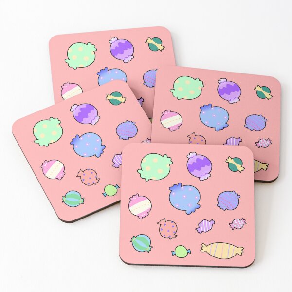 Item preview, Cute Pastel Candy Pattern - Sweet Treats Illustration designed and sold by ubborn.
