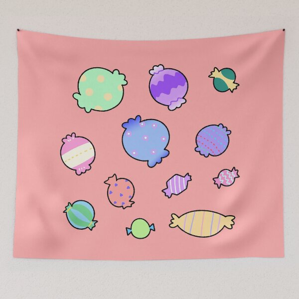Item preview, Cute Pastel Candy Pattern - Sweet Treats Illustration designed and sold by ubborn.