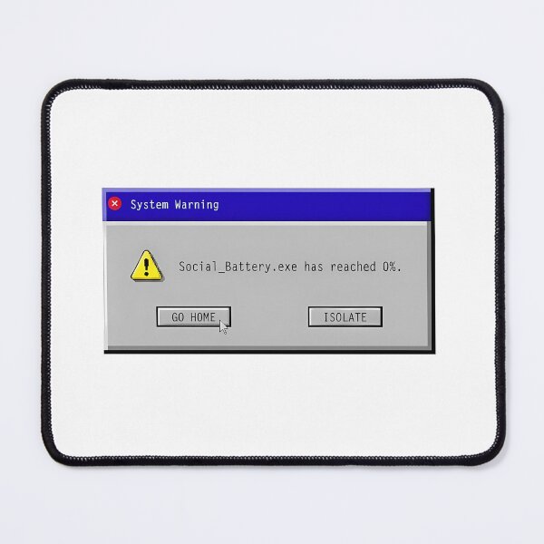 Item preview, Social Battery designed and sold by BlueScreenClub.