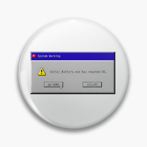 Item preview, Social Battery designed and sold by BlueScreenClub.