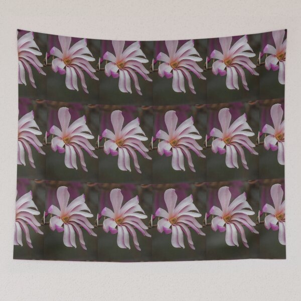 Item preview, Elegant Pink and White Magnolia Flower Bloom in Macro Detail designed and sold by NorthWild.