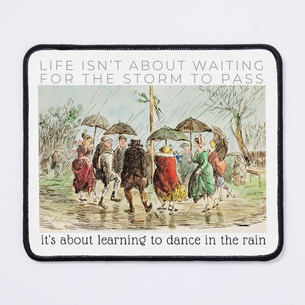Item preview, Dance in the rain designed and sold by poppy-seed-art.