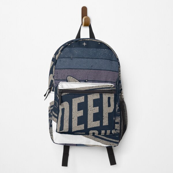 Item preview, Deep Space Outpost Retro Sci-Fi Tee designed and sold by Vexorask.