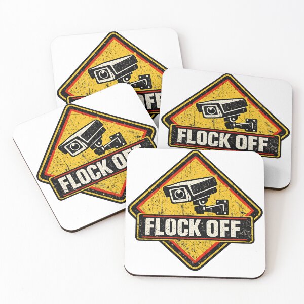 Item preview, Flock Off Surveillance Camera T-Shirt | Funny Privacy Protest Tee designed and sold by LintonGriffin.