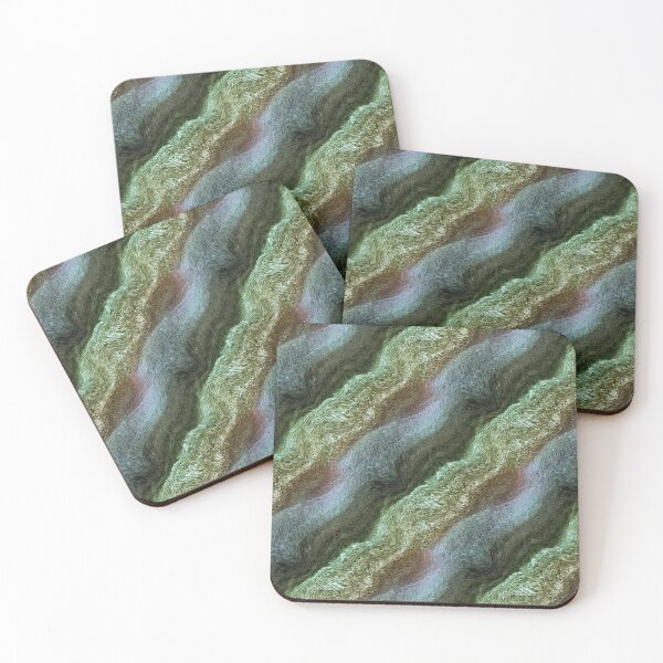 Item preview, Textured Sandbox Abstract in Green and Blue designed and sold by Artistestella.