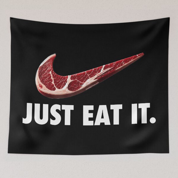 Item preview, Just Eat It | Funny Pun for Meat Lovers Carnivore Diet  designed and sold by Made by Tamar.