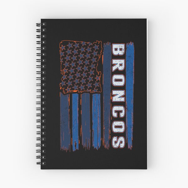 Item preview, Vintage Broncos Distressed US Flag Retro Sports Fan Team Spirit designed and sold by RockTheFeal.
