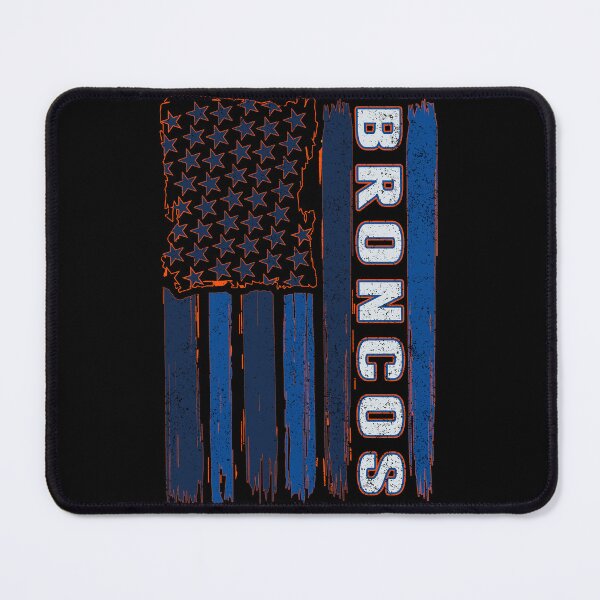 Item preview, Vintage Broncos Distressed US Flag Retro Sports Fan Team Spirit designed and sold by RockTheFeal.