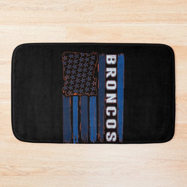 Item preview, Vintage Broncos Distressed US Flag Retro Sports Fan Team Spirit designed and sold by RockTheFeal.