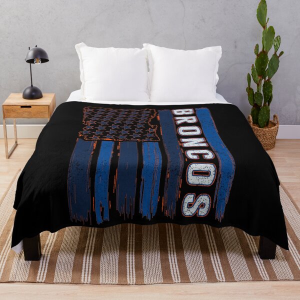 Item preview, Vintage Broncos Distressed US Flag Retro Sports Fan Team Spirit designed and sold by RockTheFeal.