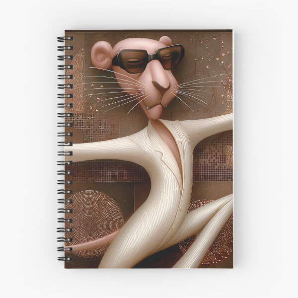 Item preview, Stylish Panther An Abstract Dance of Elegance designed and sold by Artessie.