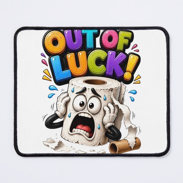 Item preview, Out of Luck Funny Toilet Paper designed and sold by M.Store.