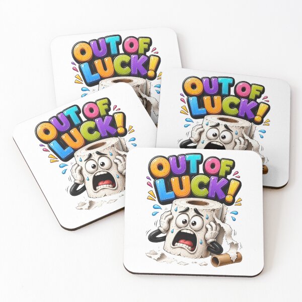 Item preview, Out of Luck Funny Toilet Paper designed and sold by M.Store.