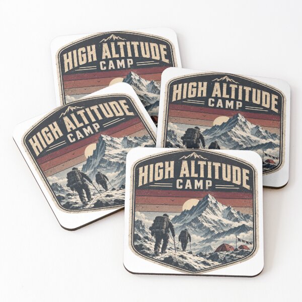 Item preview, High Altitude Camp Vintage Mountain designed and sold by Vexorask.