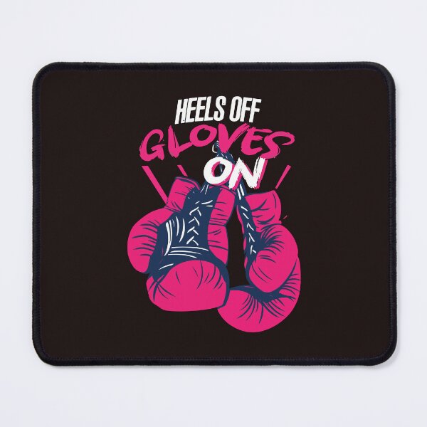 Item preview, Heels Off Gloves On Funny Women's Boxing Fitness Motivation Design designed and sold by mari-kayden.
