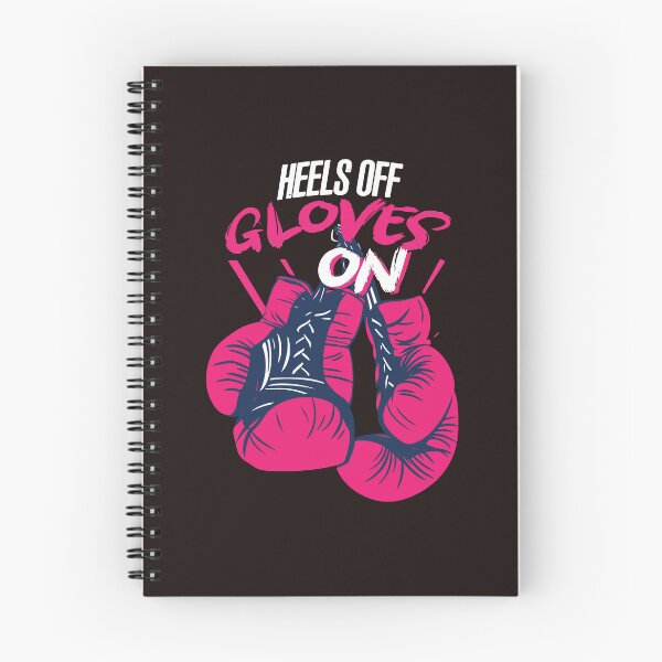 Item preview, Heels Off Gloves On Funny Women's Boxing Fitness Motivation Design designed and sold by mari-kayden.