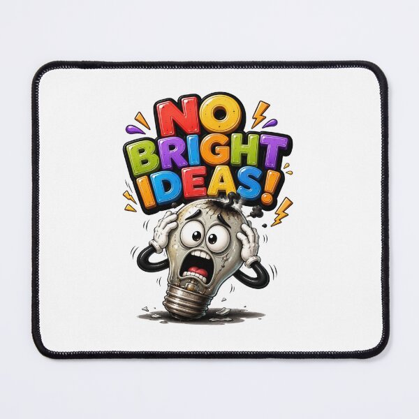 Item preview, No Bright Ideas Burnt Out Lightbulb designed and sold by M.Store.