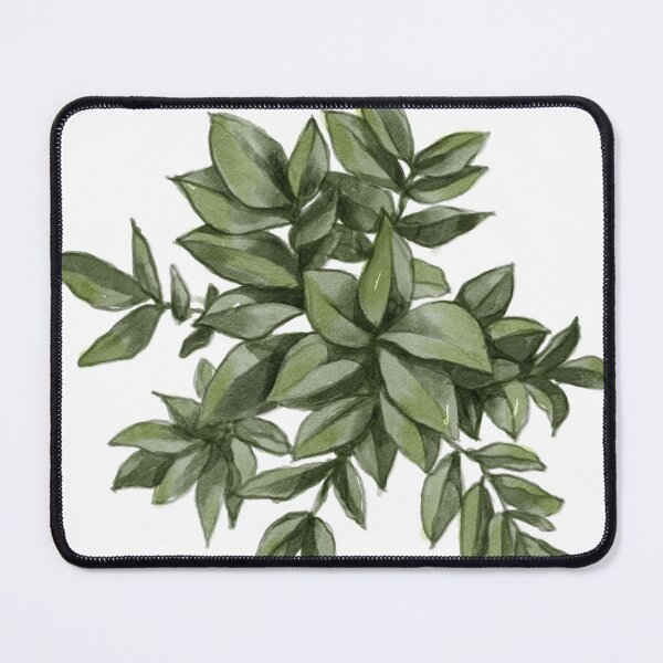 Item preview, Compound Leaf Garden Shrub Plan View Technical Drawing designed and sold by zanaxxer.