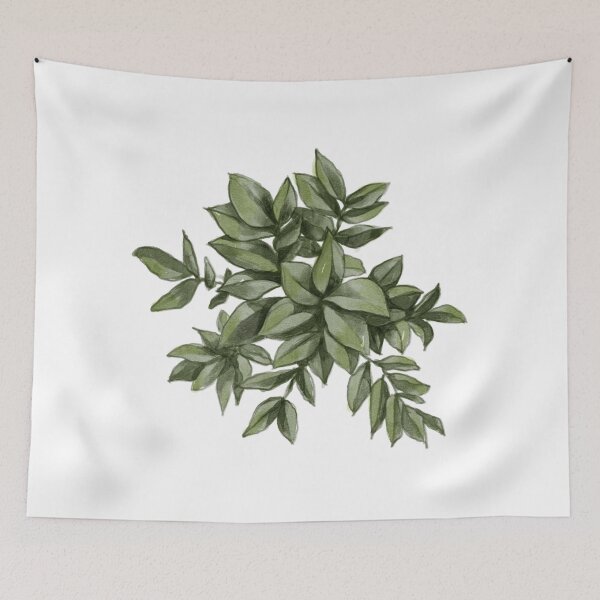 Item preview, Compound Leaf Garden Shrub Plan View Technical Drawing designed and sold by zanaxxer.