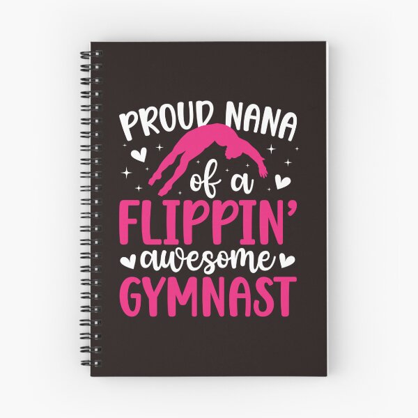 Item preview, Proud Nana of a Flippin Awesome Gymnast Funny Gymnastics Design designed and sold by mari-kayden.