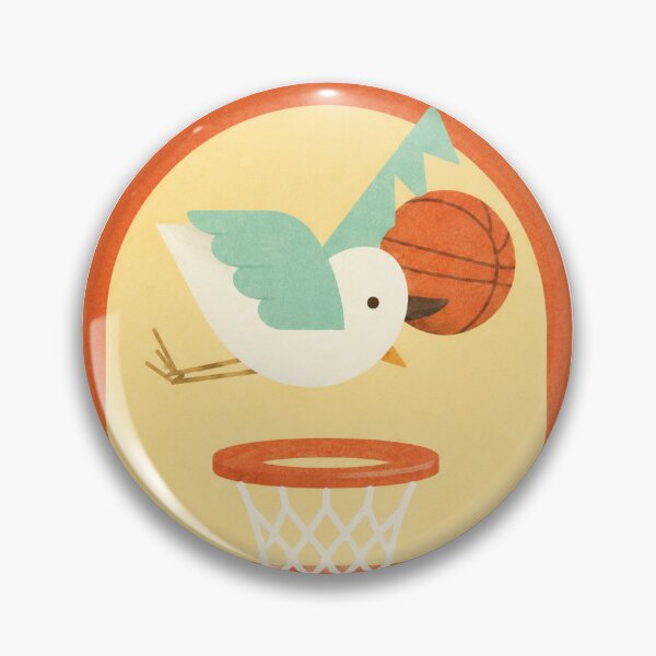 Item preview, Bird Flying to the Hoop designed and sold by mellow-koko.