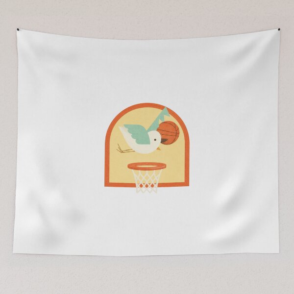 Item preview, Bird Flying to the Hoop designed and sold by mellow-koko.