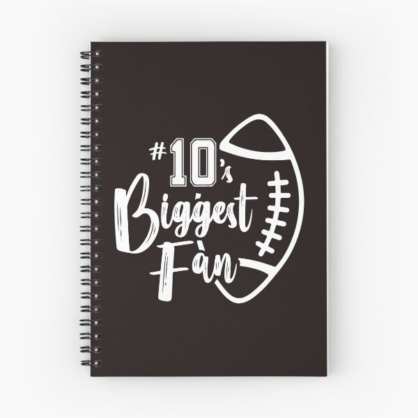 Item preview, Number 10's Biggest Fan Football Family Sports Support Design designed and sold by mari-kayden.