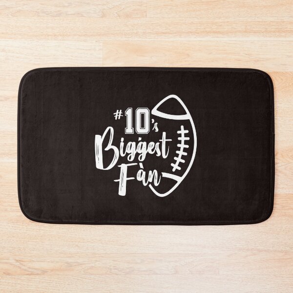 Item preview, Number 10's Biggest Fan Football Family Sports Support Design designed and sold by mari-kayden.