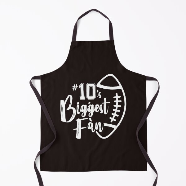 Item preview, Number 10's Biggest Fan Football Family Sports Support Design designed and sold by mari-kayden.