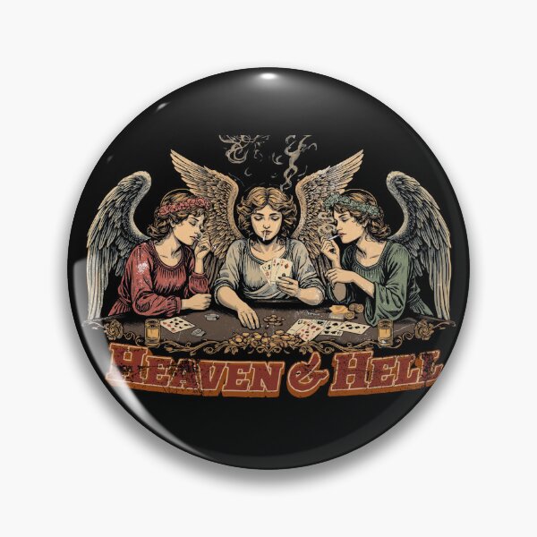 Item preview, Angels - Heaven and Hell Gothic designed and sold by Nacho Average Designs.