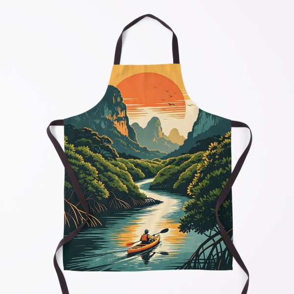 Item preview, Thailand Kayak Adventures – Retro Sunset Series designed and sold by Spirit of Siam.